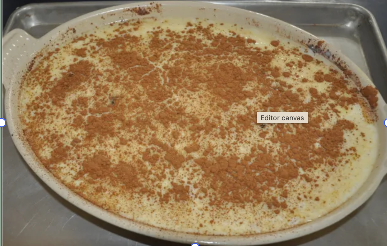 Grammies Rice Pudding