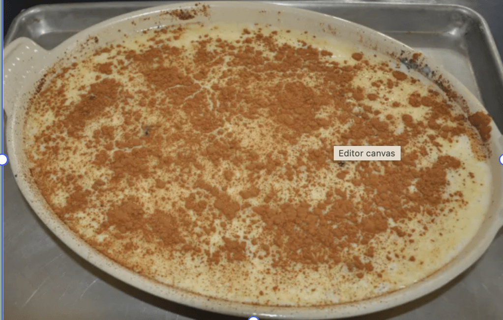 Grammies Rice Pudding